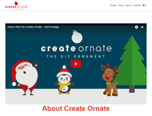 Tablet Screenshot of createornate.com